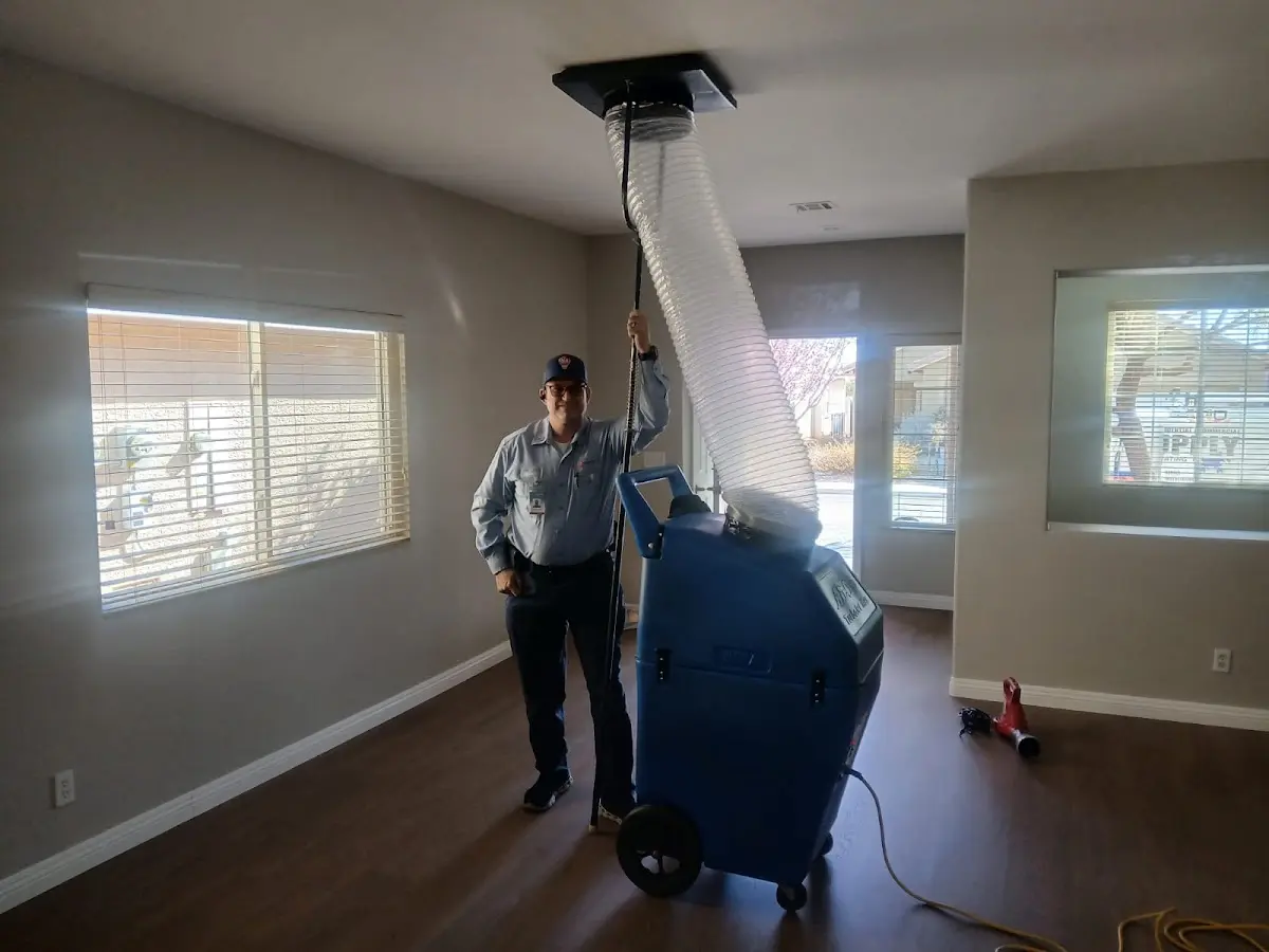 Professional Dryer Vent Cleaning work inside a Milan home